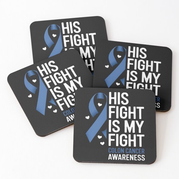 Item preview, Colon Cancer His Fight is my Fight Colon Cancer Awareness designed and sold by Hofersofer.