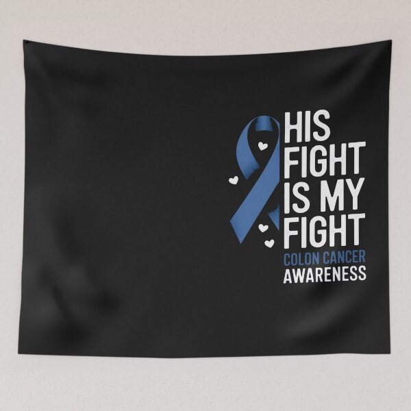 Item preview, Colon Cancer His Fight is my Fight Colon Cancer Awareness designed and sold by Hofersofer.