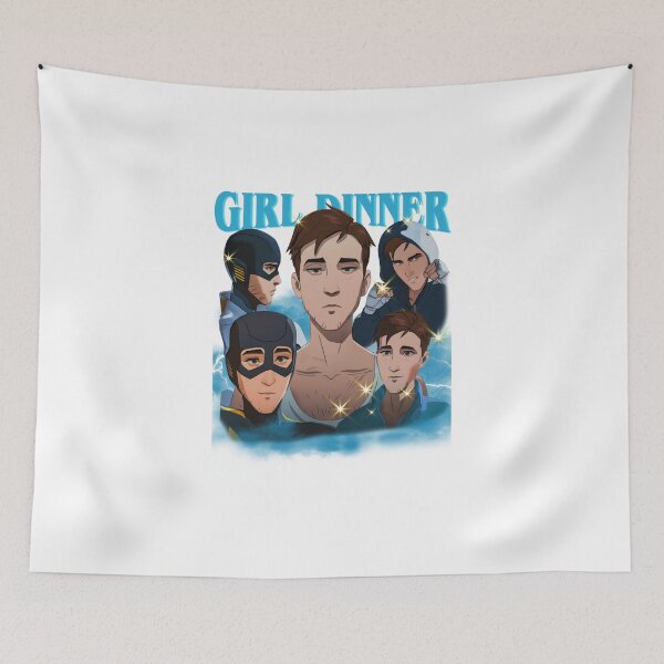 Item preview, Girl Dinner Mecha Man Robert designed and sold by PeggyBookman.