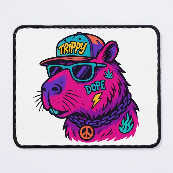 Item preview, Capybara Peace Hip Hop Graffiti designed and sold by ghan19.