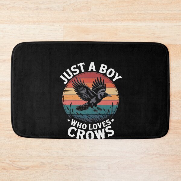 Item preview, Just A Boy Who Loves Crows designed and sold by RustsyMin.