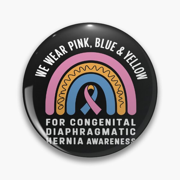 Item preview, Congenital Diaphragmatic Hernia Awareness Pink Blue Yellow designed and sold by Hofersofer.