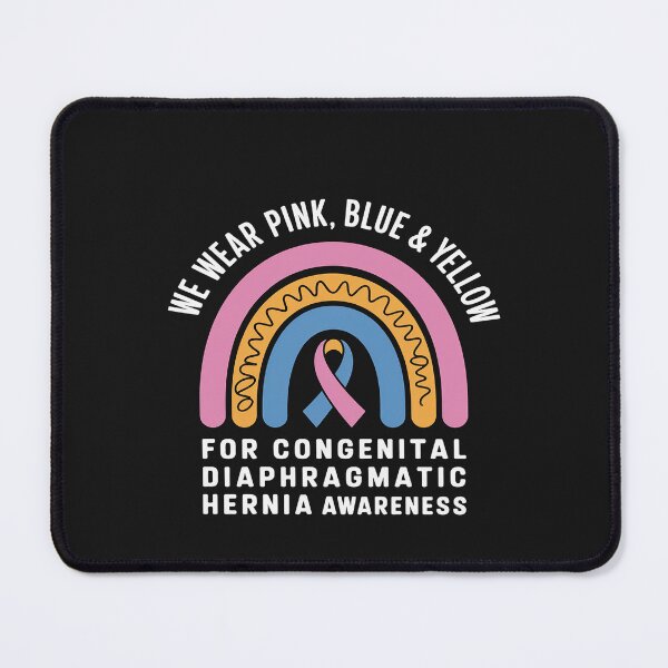 Item preview, Congenital Diaphragmatic Hernia Awareness Pink Blue Yellow designed and sold by Hofersofer.