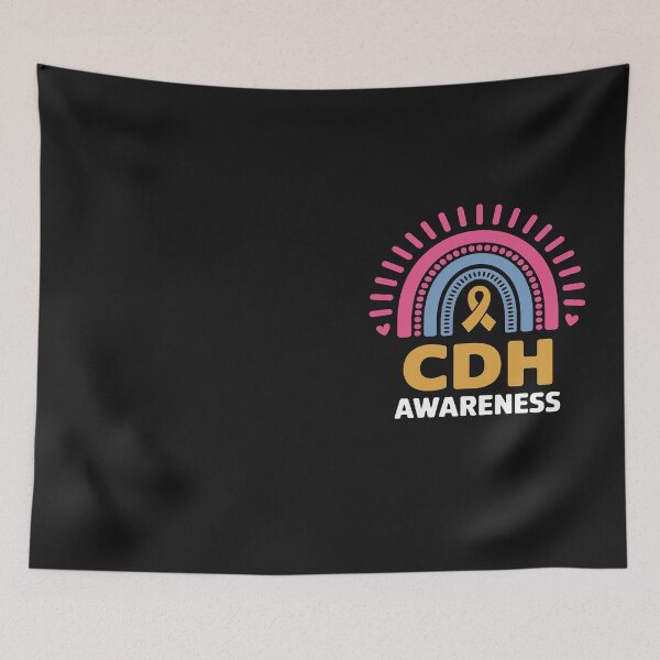 Item preview, Congenital Diaphragmatic Hernia Awareness Rainbow 45 designed and sold by Hofersofer.