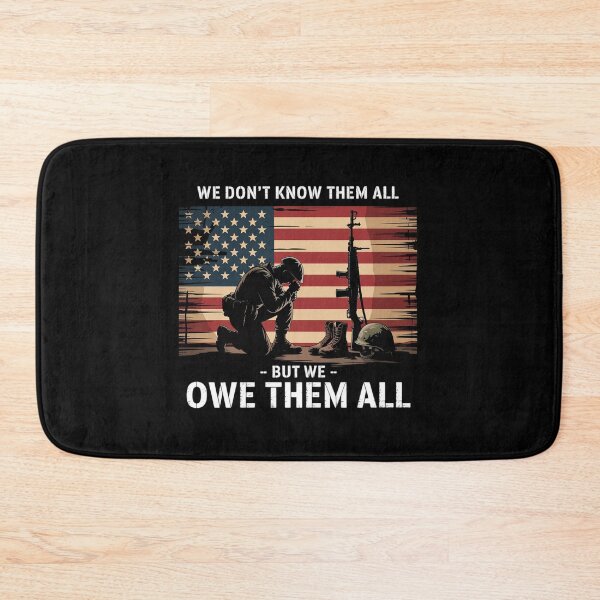 Item preview, We Don'T Know Them All But We Owe Them All Memorial Day designed and sold by MeowtivationP.