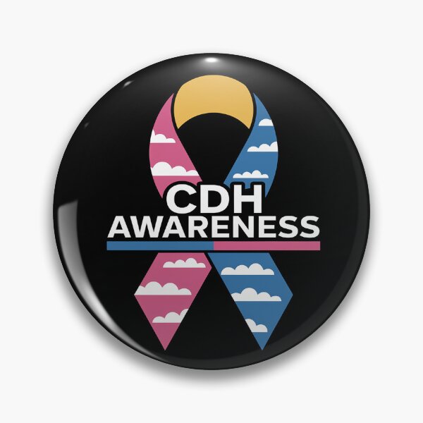 Item preview, Congenital Diaphragmatic Hernia CDH Awareness Month ribbon 3 designed and sold by Hofersofer.
