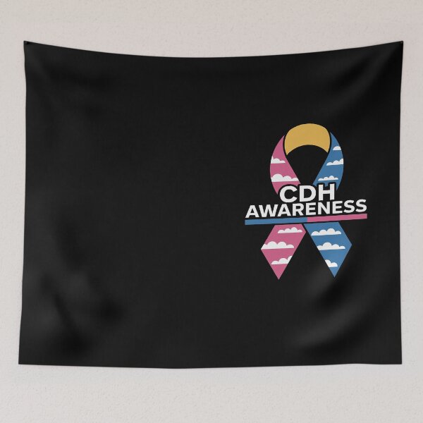 Item preview, Congenital Diaphragmatic Hernia CDH Awareness Month ribbon 3 designed and sold by Hofersofer.