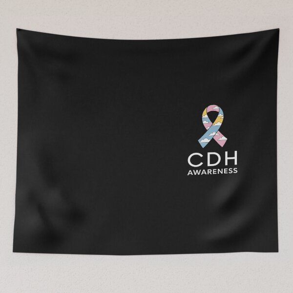 Item preview, Congenital Diaphragmatic Hernia CDH Awareness Month ribbon 3] designed and sold by Hofersofer.