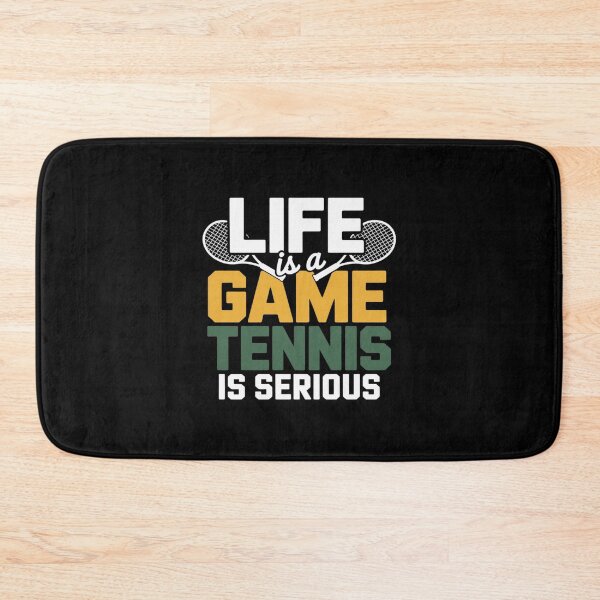 Item preview, Life is A Game Tennis is Serious Tennis Player designed and sold by HardcoreTour.