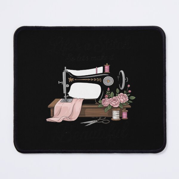 Item preview, Life Is A Stitch Make It beautiful Quilter Quilting Sewing designed and sold by HardcoreTour.