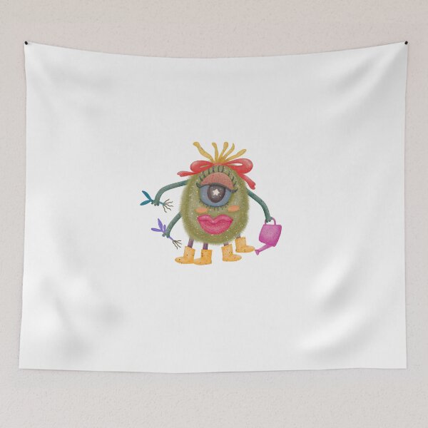 Item preview, Cute Fuzzy Monster  designed and sold by Dintheo.