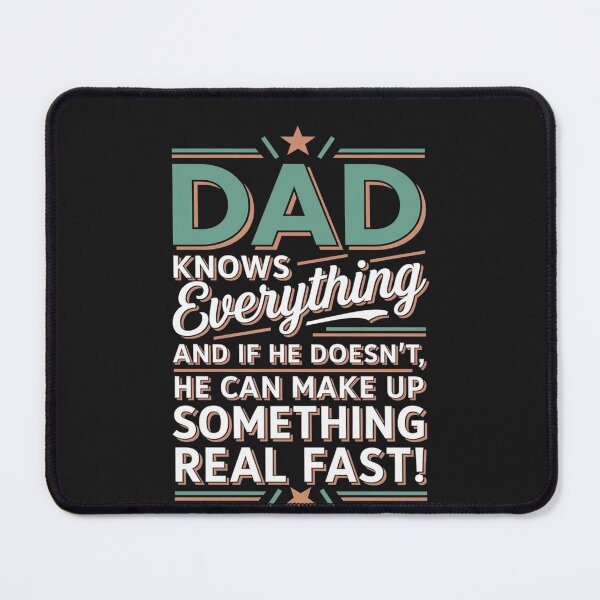 Item preview, Dad knows everything vintage for father's day designed and sold by Hofersofer.
