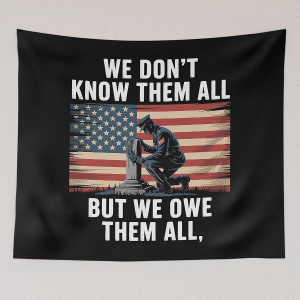 Item preview, We Owe Them All  Veterans Day 4th Of July designed and sold by MeowtivationP.