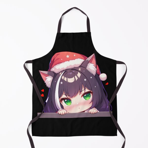 Item preview, Game Kyaru Princess Connect Chibi Kawaii Christmas Peeker Anime Girl Festive Holiday Magic designed and sold by Raslbazola.
