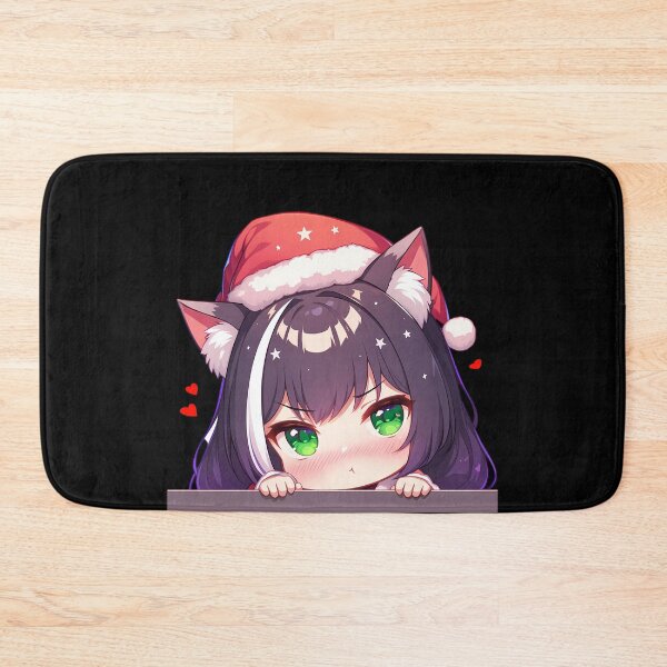 Item preview, Game Kyaru Princess Connect Chibi Kawaii Christmas Peeker Anime Girl Festive Holiday Magic designed and sold by Raslbazola.