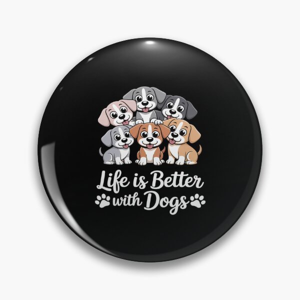 Item preview, Life Is Better With Dogs For Dog Lover Dog designed and sold by HardcoreTour.