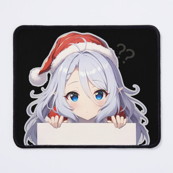 Item preview, Game Shizuru Princess Connect Chibi Kawaii Christmas Peeker Anime Girl Merry Winter Glow designed and sold by Raslbazola.
