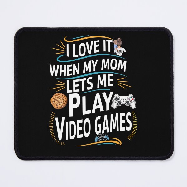 Item preview, Super Mom Gamer Tee – Lets Me Play designed and sold by LashondaGreen89.