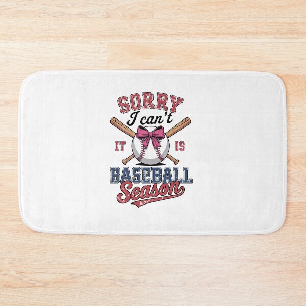 Item preview, Sorry I Can't It's Baseball Season Retro Checkered Baseball  designed and sold by LKappa3Faber.