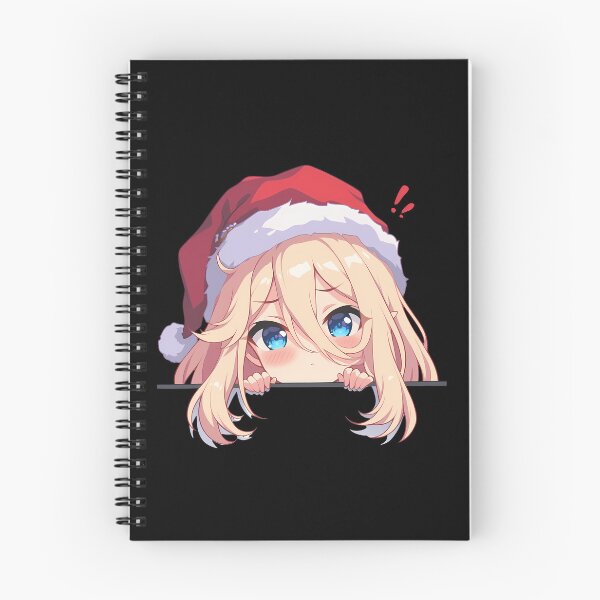 Item preview, Tsumugi Princess Connect Game Anime Girl Christmas Chibi Kawaii Peeker designed and sold by Raslbazola.