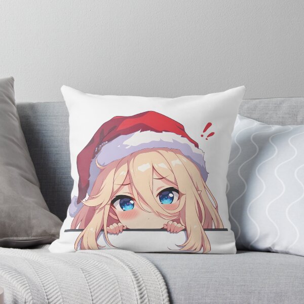 Item preview, Tsumugi Princess Connect Game Anime Girl Christmas Chibi Kawaii Peeker designed and sold by Raslbazola.