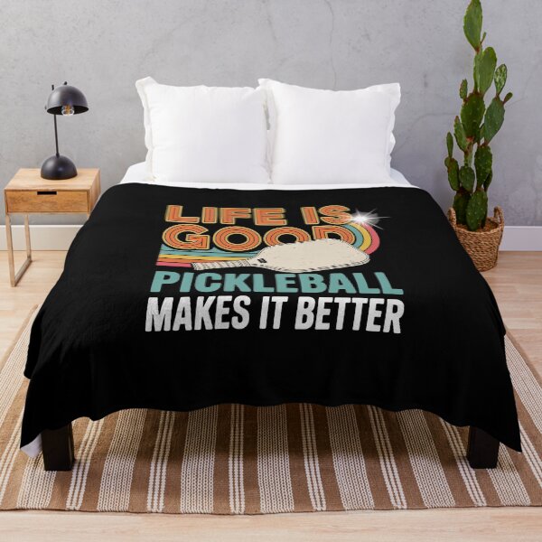 Item preview, Life is Good, Pickleball Makes it Better designed and sold by ToggleBet.
