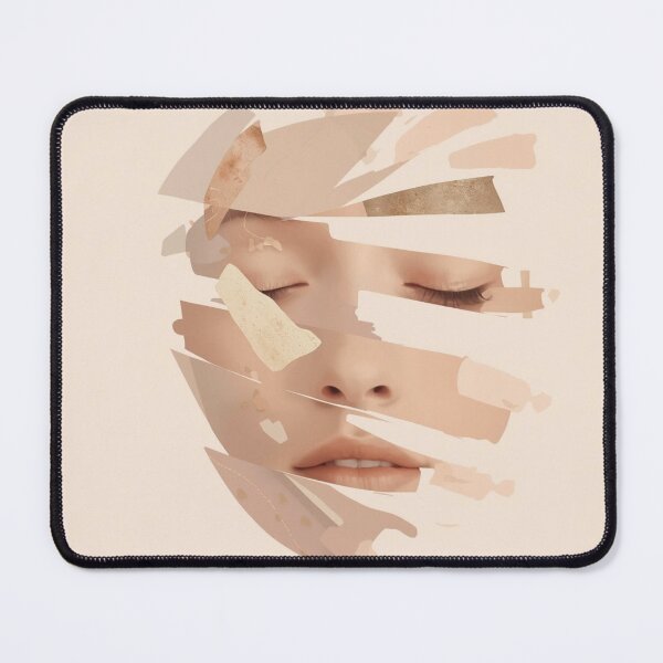 Item preview, Detached Warmth-Abstract Emotional Face Printable | Soft Neutral Portrait Art | Contemporary Wall Decor designed and sold by toshnaire.