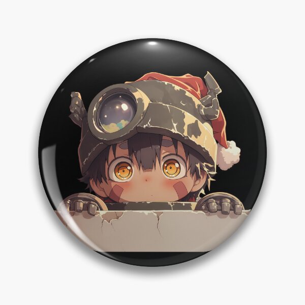 Item preview, Reg Made Abyss Chibi Kawaii Christmas Peeker Anime Cute Holiday Theme designed and sold by Raslbazola.