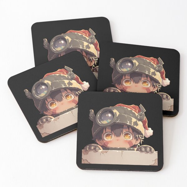 Item preview, Reg Made Abyss Chibi Kawaii Christmas Peeker Anime Cute Holiday Theme designed and sold by Raslbazola.