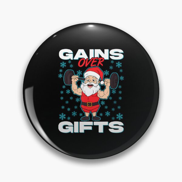 Item preview, Gains Over Gifts Fitness Bodybuilders designed and sold by PatriciaKelsey.