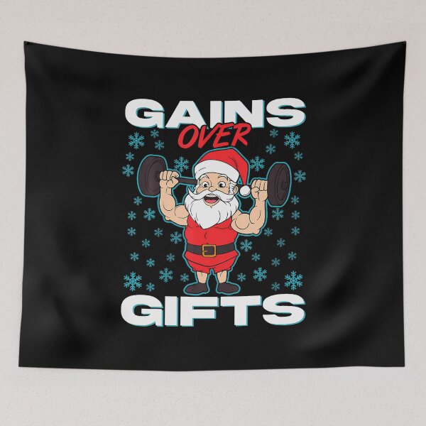 Item preview, Gains Over Gifts Fitness Bodybuilders designed and sold by PatriciaKelsey.