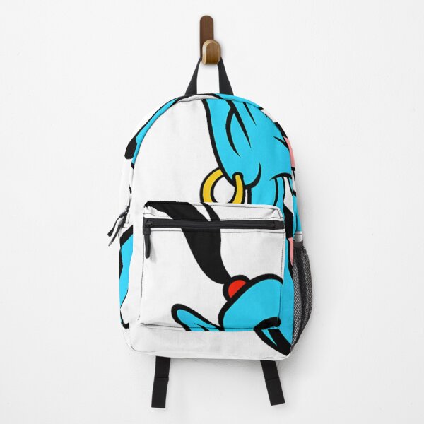 Item preview, Genie Retro Smile – Cute Blue Character Art Design designed and sold by SantoAtti.