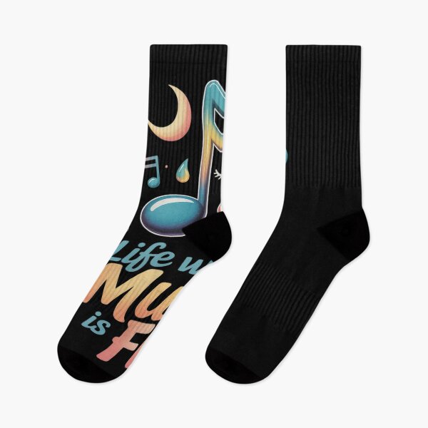 Item preview, Life Without Music Is Flat Music designed and sold by ToggleBet.