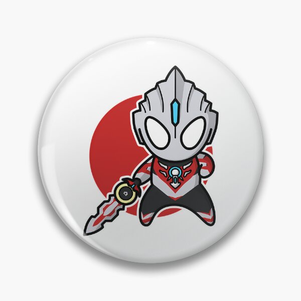 Item preview, Ultraman Orb Orb Origin Chibi Style Kawaii designed and sold by adalyn-contrera.