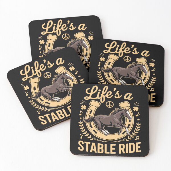 Item preview, Life's a Stable Ride Horse Humor  70s designed and sold by ToggleBet.