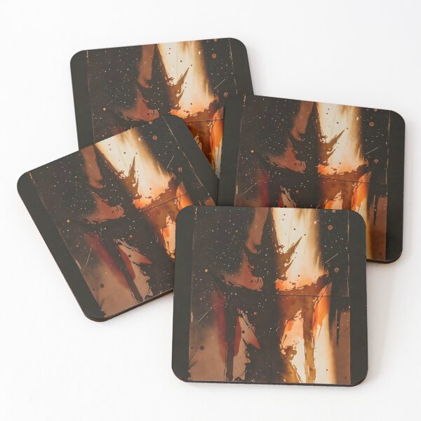 Item preview, Abstract fiery vintage artwork with distressed textures designed and sold by Koalangel.
