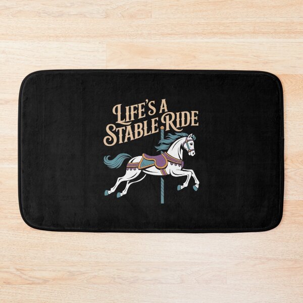 Item preview, Life's a Stable Ride Vintage Carousel Horse designed and sold by ToggleBet.