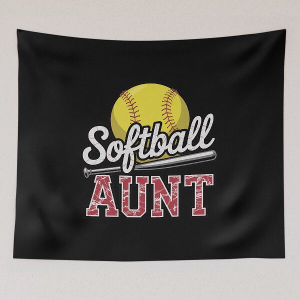 Item preview, Softball Aunt Softball Player Game Day Mother's Day Gift  designed and sold by DrewLeuschke.