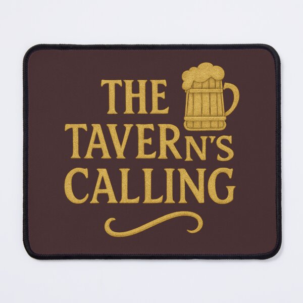 Item preview, The Tavern’s Calling • Embroidered Ale‑House Badge designed and sold by fairmaiden7.