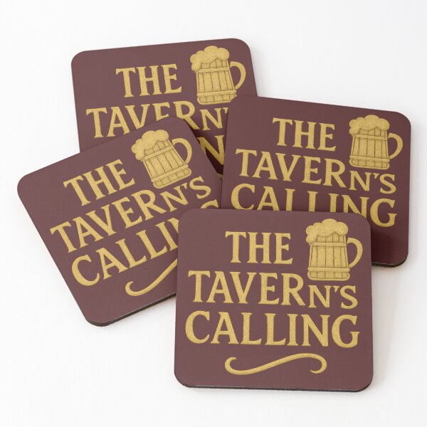 Item preview, The Tavern’s Calling • Embroidered Ale‑House Badge designed and sold by fairmaiden7.