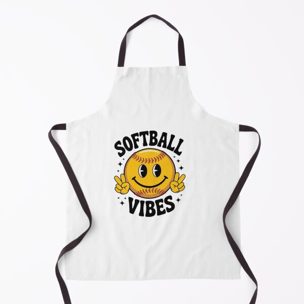 Item preview, Smile Face Softball Vibes, Game Day Softball Life Mom Retro  designed and sold by khorbiasieno.