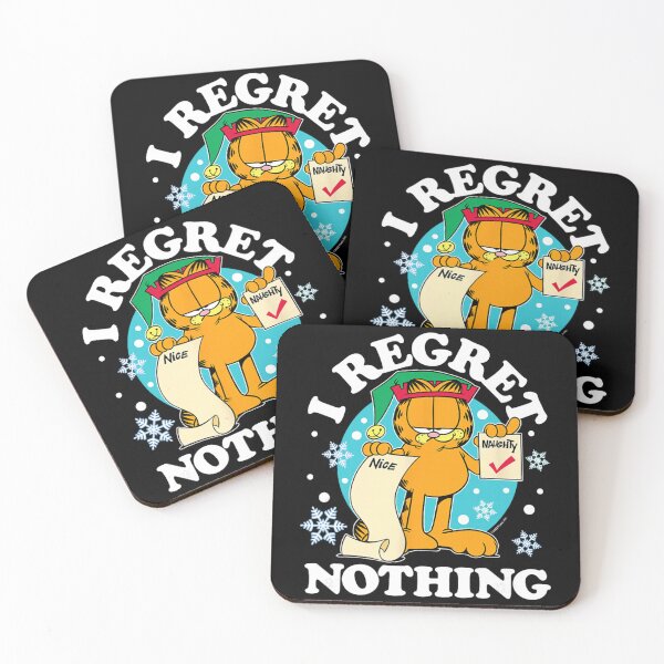 Item preview, Garfield Christmas Naughty Humor Retro Festive Art designed and sold by SantoAtti.