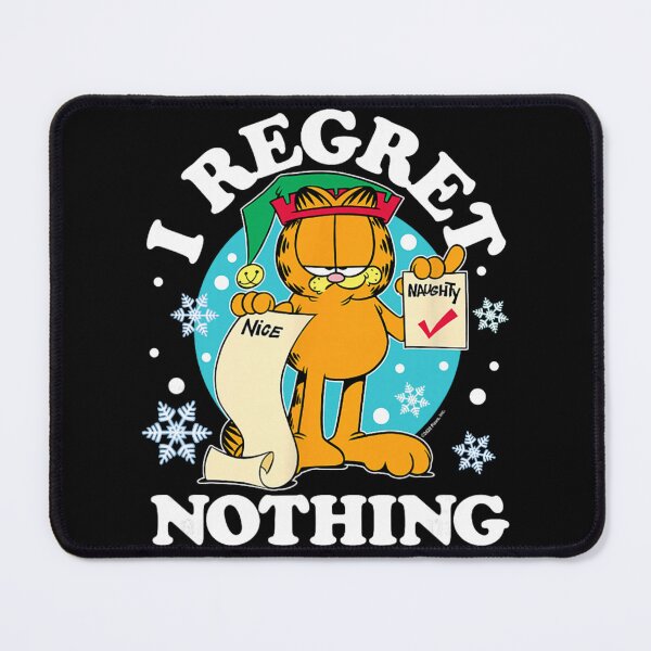 Item preview, Garfield Christmas Naughty Humor Retro Festive Art designed and sold by SantoAtti.