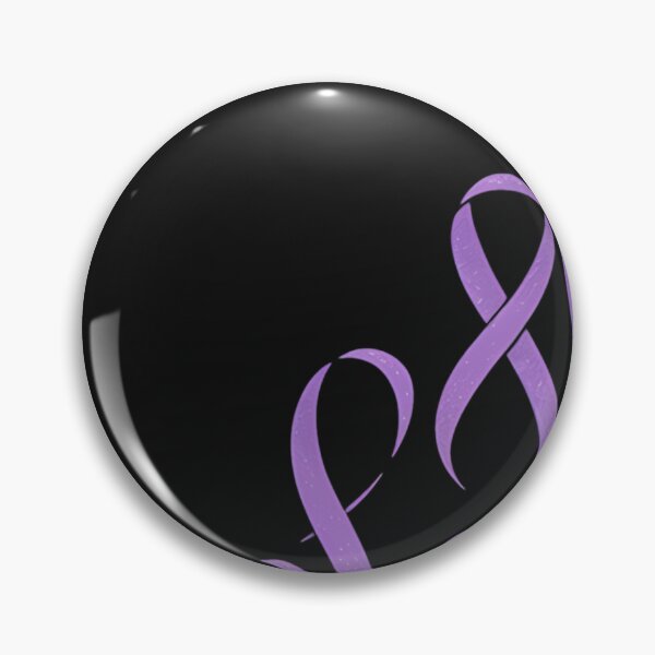 Item preview, ELDER ABUSE Awareness Sunflower Purple Ribbon designed and sold by Eskomeranola.