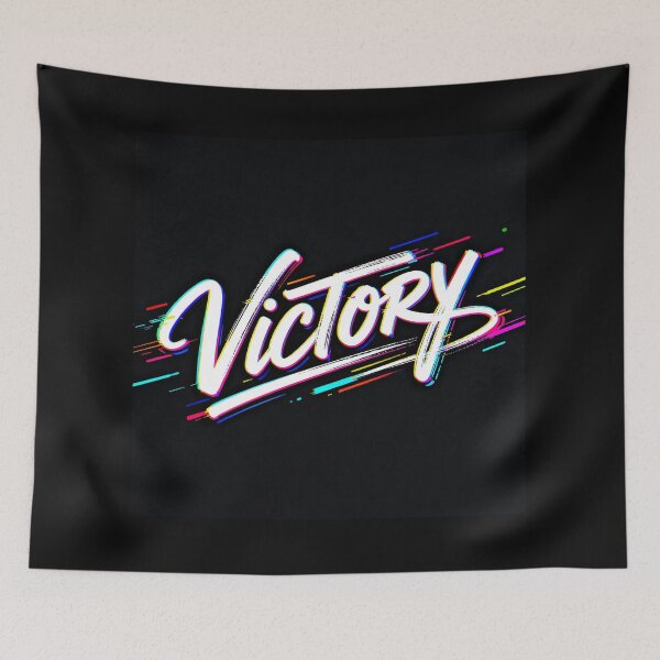 Item preview, litch Art Victory Custom Art - Retro Futuristic Motivational Design for Gifts & Decor designed and sold by wangkyxing.
