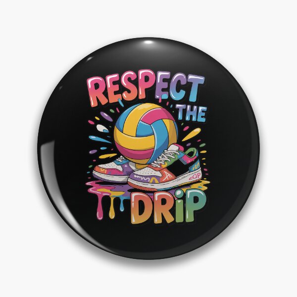 Item preview, Respect The Volleyball Drip Team Watercolor Commercial Use designed and sold by AmparoBoyle.
