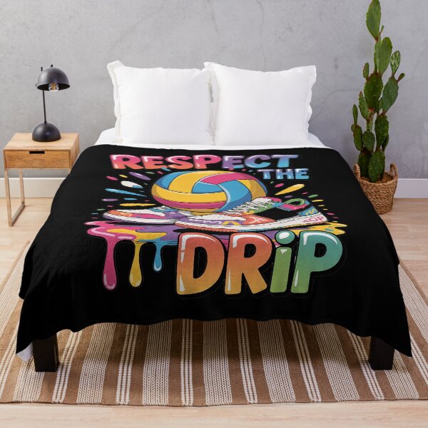 Item preview, Respect The Volleyball Drip Team Watercolor Commercial Use designed and sold by AmparoBoyle.