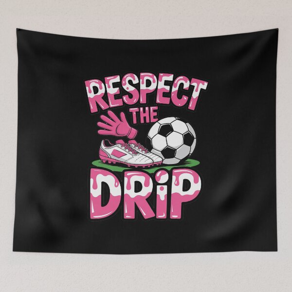Item preview, Respect The Soccer Drip Team Commercial Use designed and sold by marcusry.