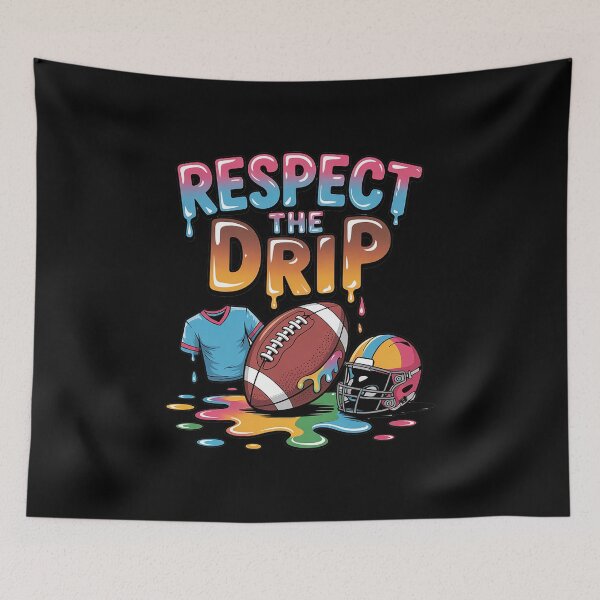 Item preview, Respect The Soccer Drip Team Commercial Use designed and sold by khorbiasieno.
