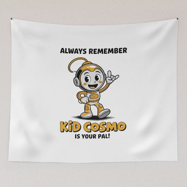 Item preview, Remember Kid Cosmo Is Your Pal Distressed designed and sold by VasilisLamArt.